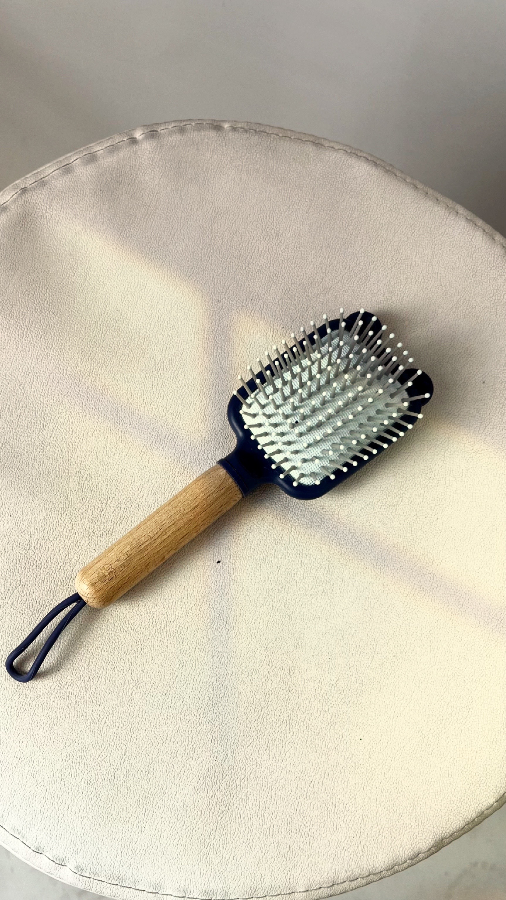 برس مو دسته چوبی
